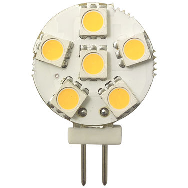 1852 LED G4 spot side pin Ø24mm 10-35vdc 1/10W - 2 pak