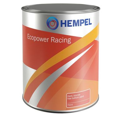 Hempel Ecopower Racing Biocidfri Hård Bottenfärg Vit 0,75L