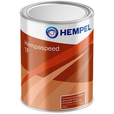 Hempel Hempaspeed TF biocidfri hård bundmaling grå 0,75 L