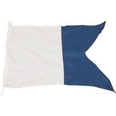Internasjonalt signalflagg dykkerflagg A 30x45cm