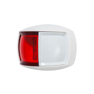SYC Lanterne Babord LED Rød Sidemontering Hvit