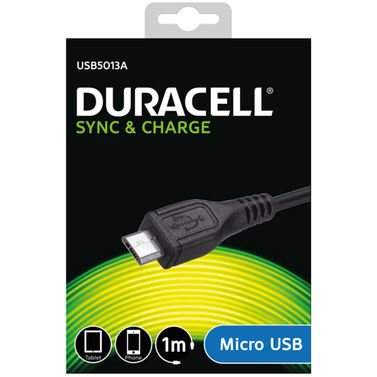 Duracell USB til Micro USB Kabel