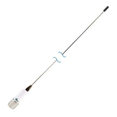 QC VHF-antenne i rustfrit stål 90 cm