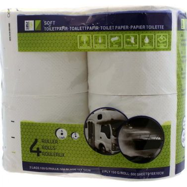 Toalettpapir Soft 4 stk