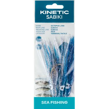 Kinetic Sabiki Bläckfisken