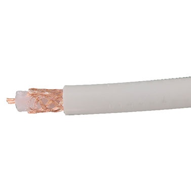 1852 VHF-kabel RG213 hvit 10mm 100m