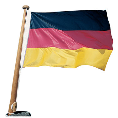 Båtflagg Tyskland polyesterflaggduk