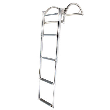 Badstege för ribbåt, 400mm tub, 4 steg