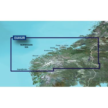 Garmin Bluechart G3 hxeu052r Sognefjorden-Svefjorden