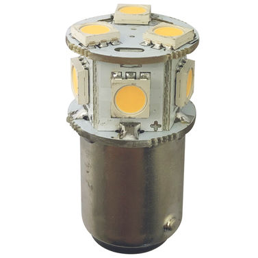 1852 LED-bajonetti BA15D Ø19x33mm 10-35vdc 1.4/10W - 2 kpl pakkaus