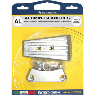 Tecnoseal Aluminium Anode Kit for Volvo DPH og DPR inkl. skruer.