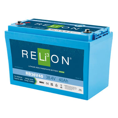 RELiON 38,4 V 40AH RB36V40 LiFePO4-batteri