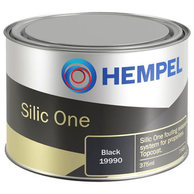 Hempel Silic One Biocidfri Silikonbaserad Bottenfärg Svart 0,375L