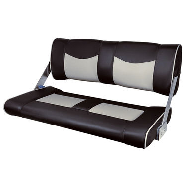 ESM ST90 Dobbelt sofa Lux sort med lysegrå, bredde 90 cm