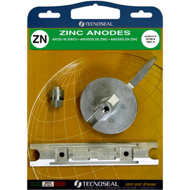 Tecnoseal Zink Anode Kit for Yamaha 80 - 100hp