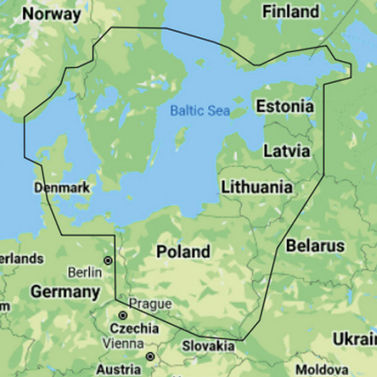 C-map Y299 Reveal, Tanska "vain karttaplotterin oston yhteydessä".