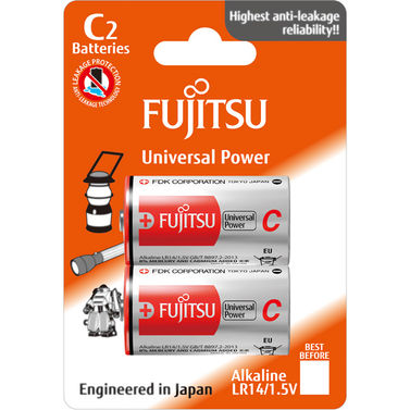 Fujitsu paristo c/ lr14 2 kpl.