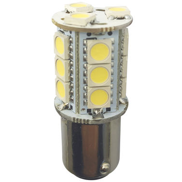 1852 LED lanterne pære BAY15D Ø23x55mm 10-36V 3,2/25W, 2 pak