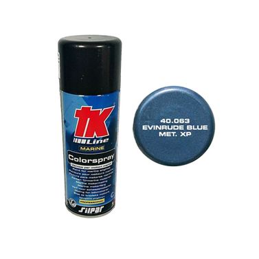 TK Line Spray Motormaling til Evinrude Blå XP 400 ml