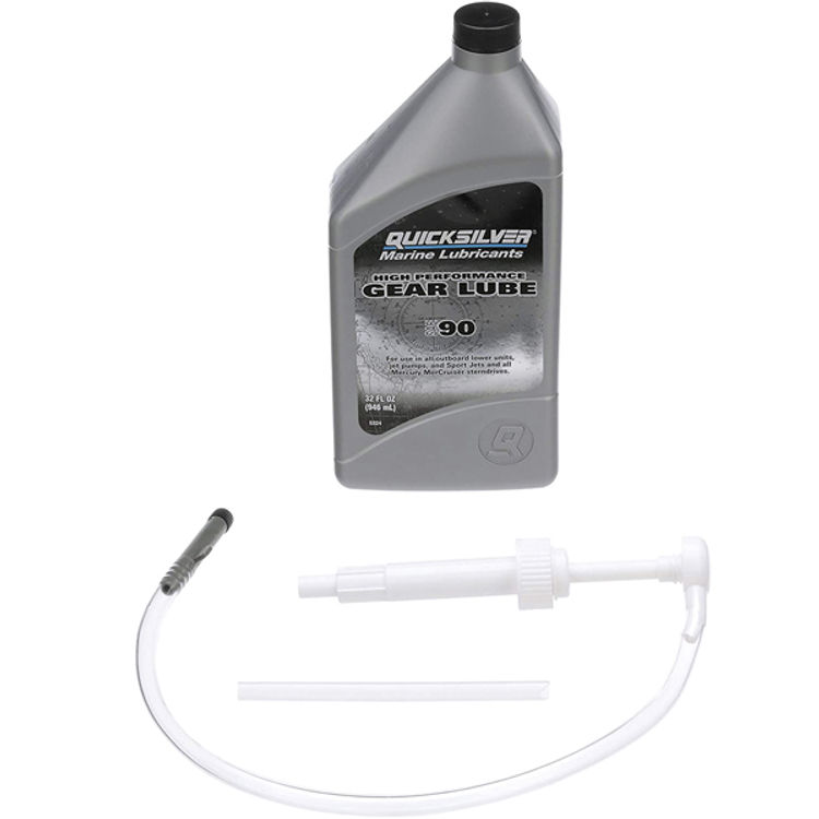 Quicksilver HP hammaspyörän voiteluaine 0.946L pumpun kanssa