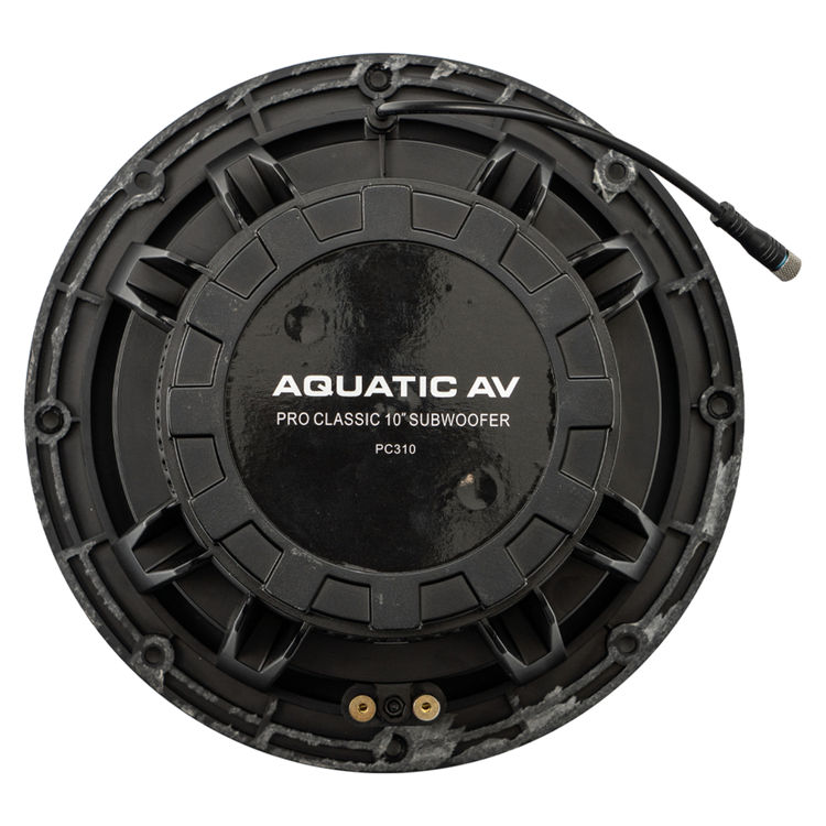 Aquatic AV 10" Pro Classic Subwoofer White