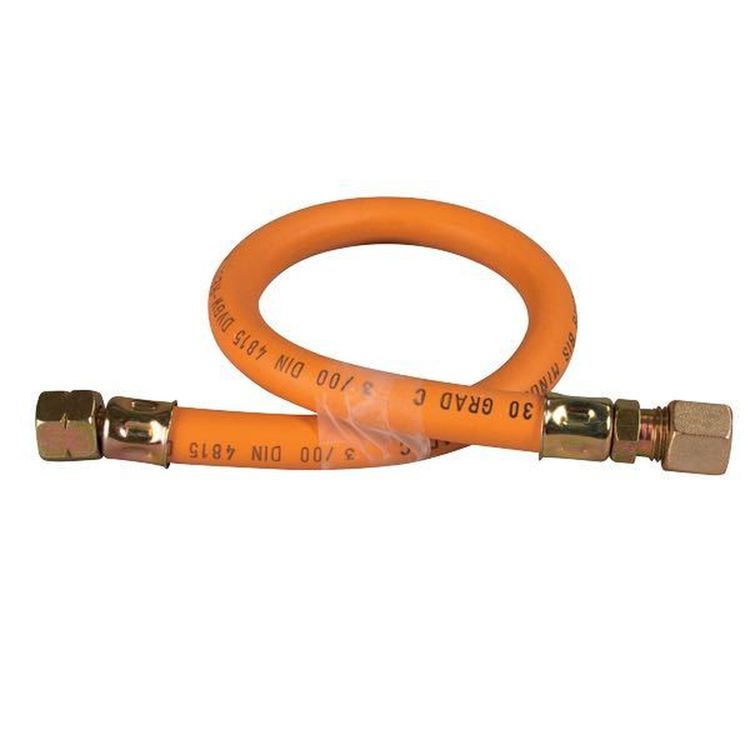 LPG-slange 1/4" til 8 mm rørforbindelse