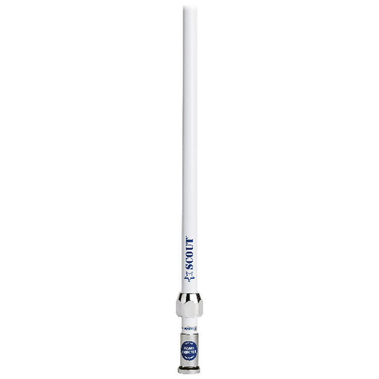 Scout Quick VHF-antenne 1,5 m, 5 m kabel og FME hann/PL259-kontakt