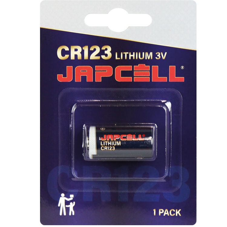 Japcell CR123 3V litiumbatteri 1 stk.