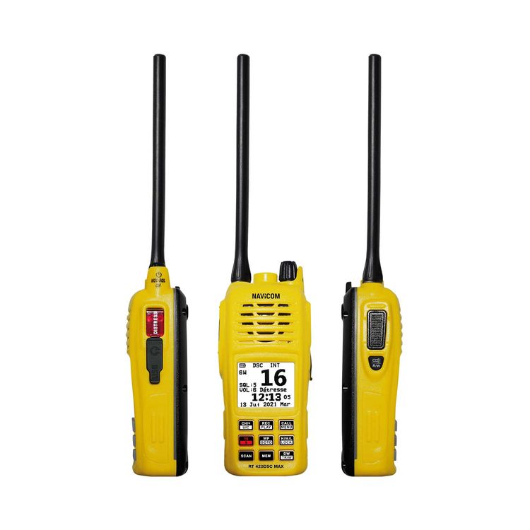 Portabel VHF 6W IPX7 DSC GPS