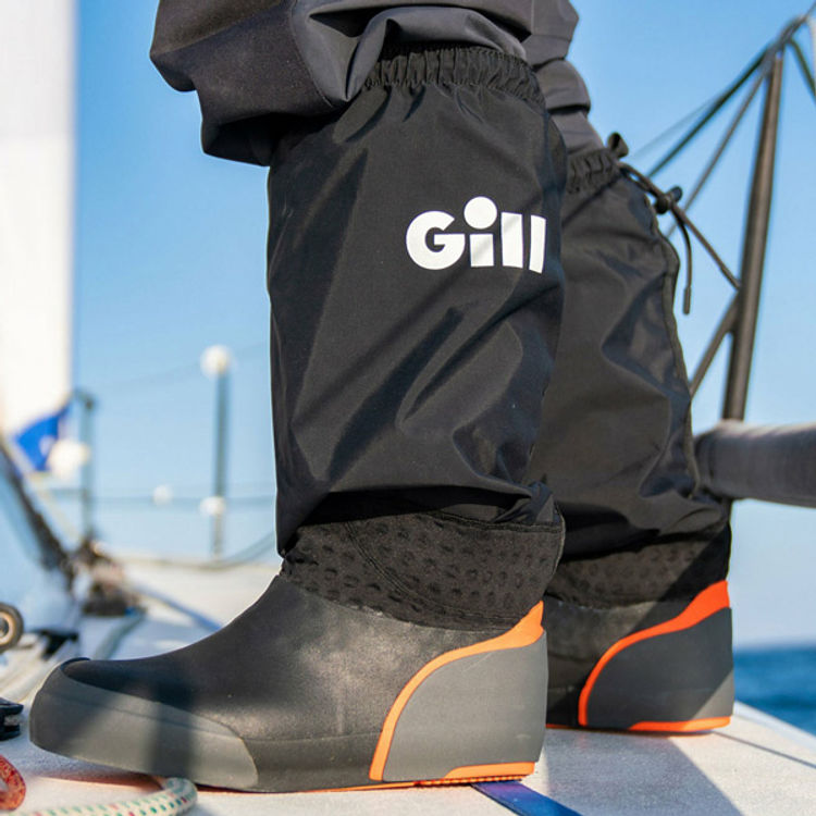 Gill 916 Offshore boot musta/oranssi