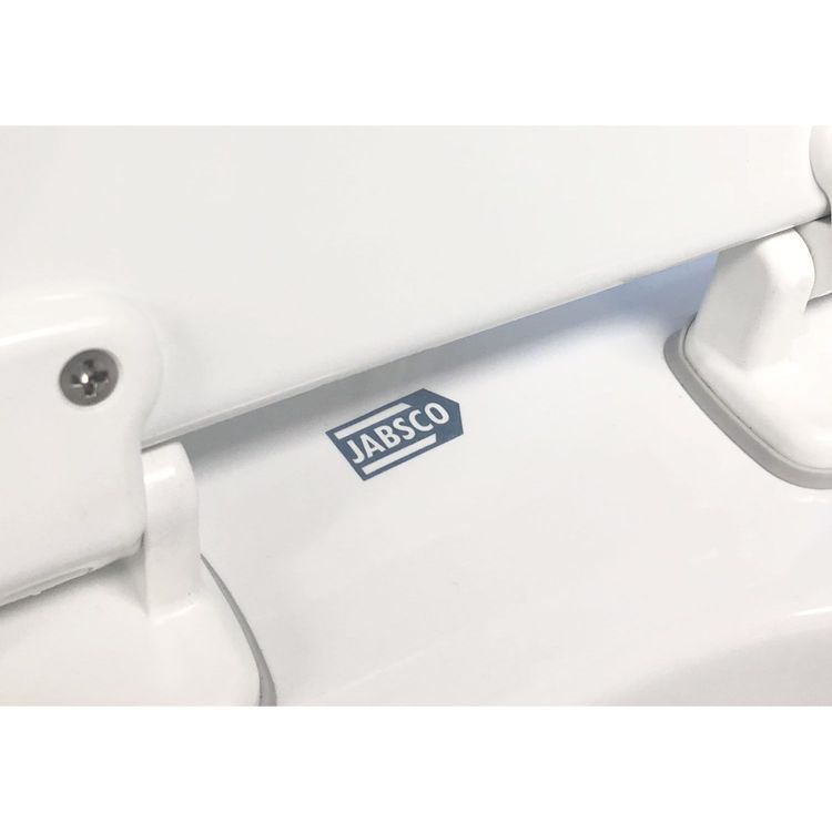 Jabsco gångjärn för deluxe flush & manuell comfort-toalett