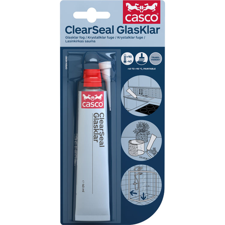 Casco ClearSeal tetningsmasse 40 ml