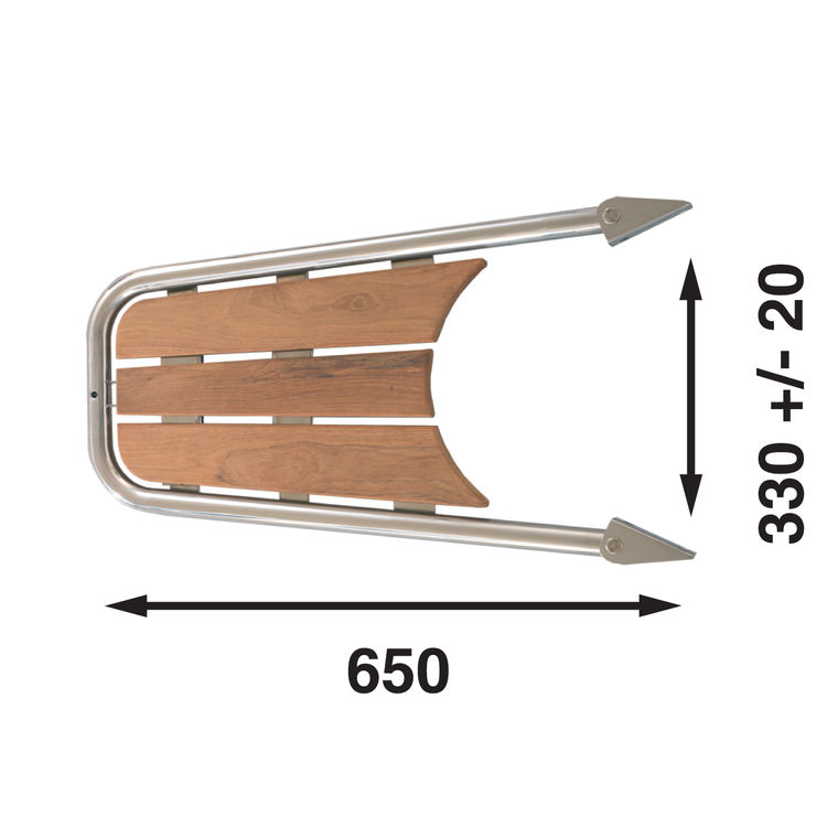 Båtsystem Peke, hp 65, 650 mm