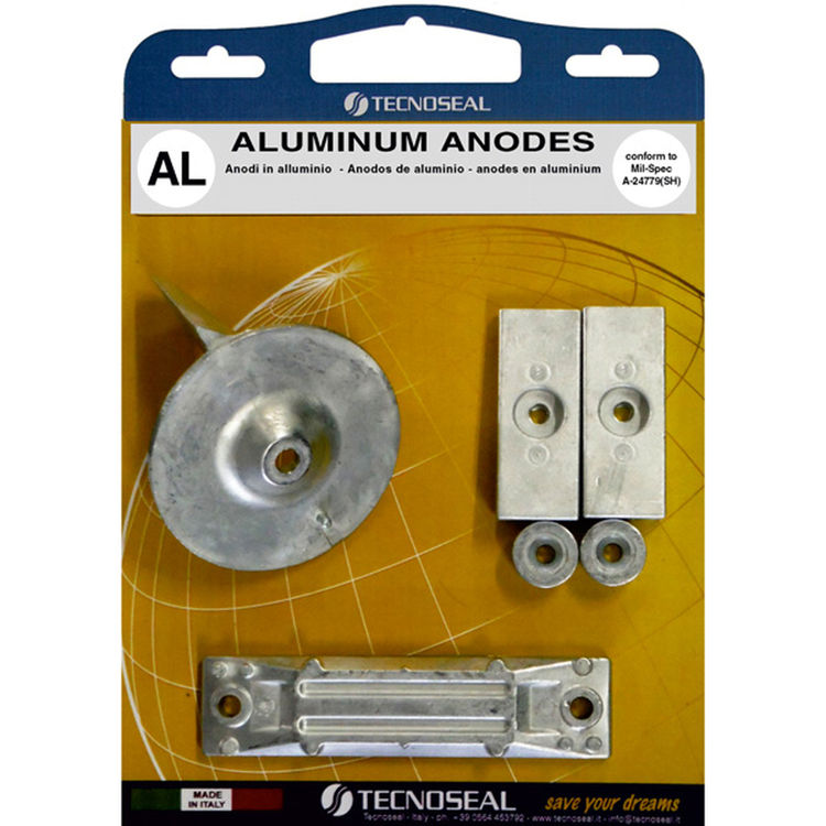 Technoseal Aluminiumsanode Kit til Honda 40-50 Hk