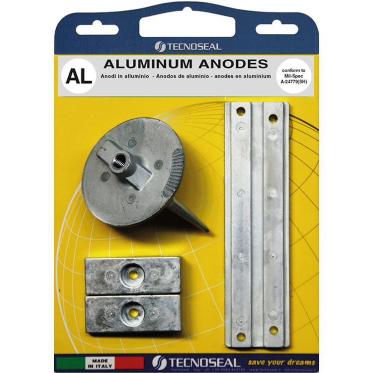 Tecnoseal Aluminiumanod kit till Mercury f75-115