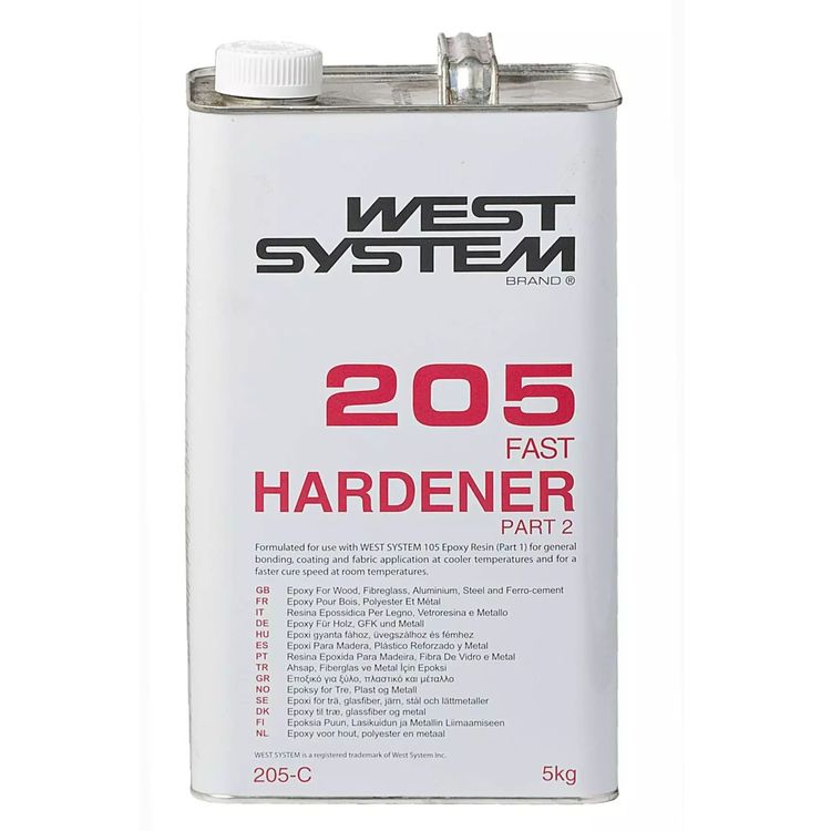 West System 205c Härdare Standard 5 kg