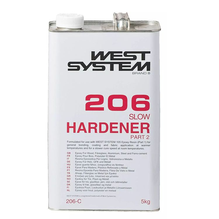 West System 206c Härdare Langsom 5 kg