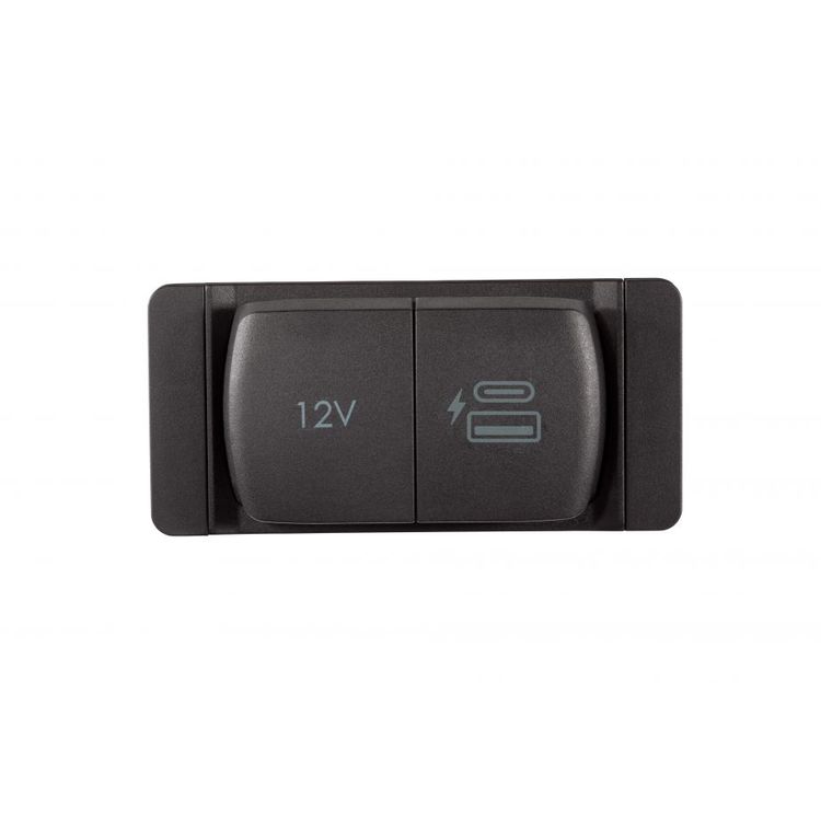 Scanstrut Flip Pro Duo USB-A / USB-C & 12V pistorasia