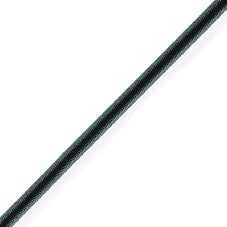 Marlow Shockcord-stoff 5 mm svart