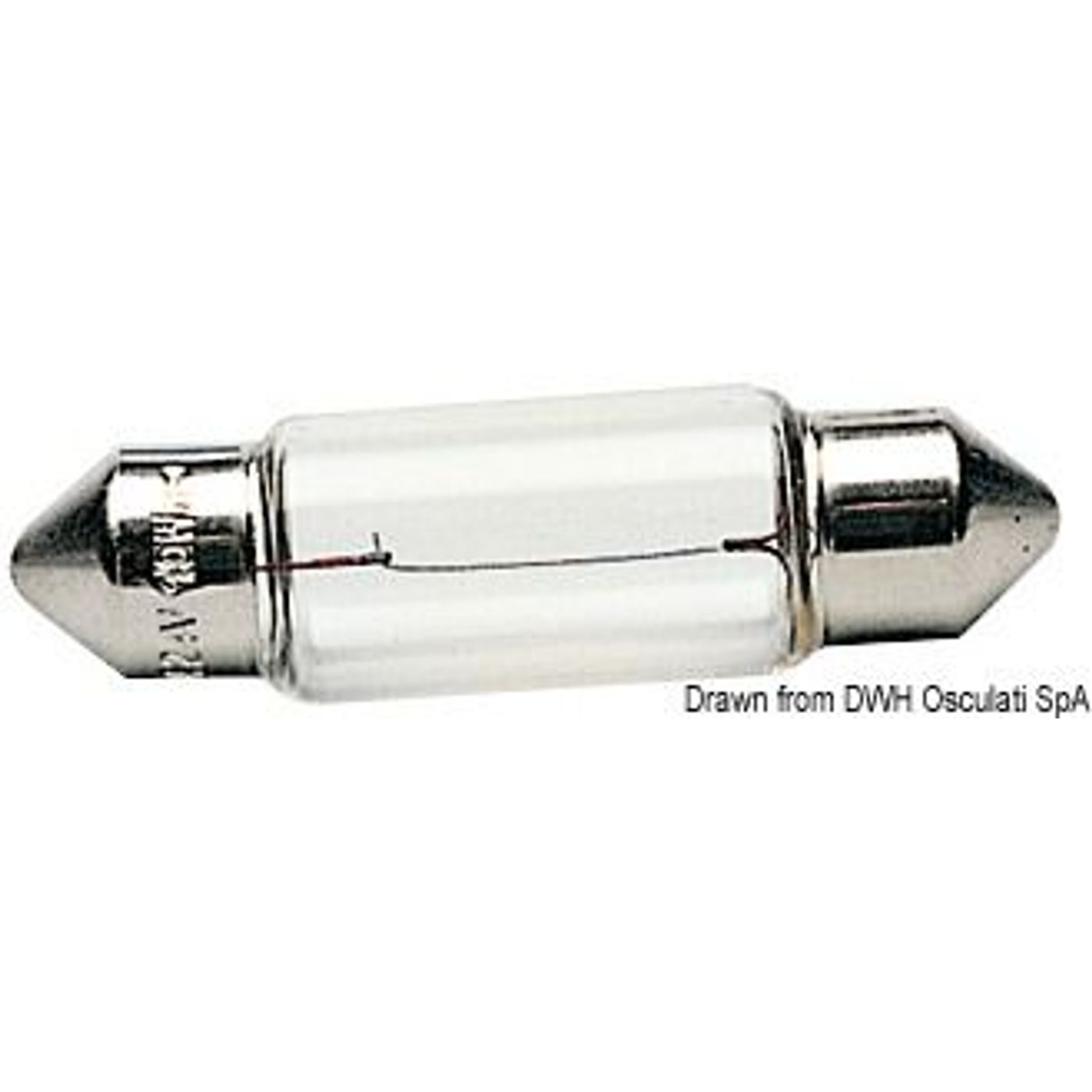 Soffitpære 12 V 5 W