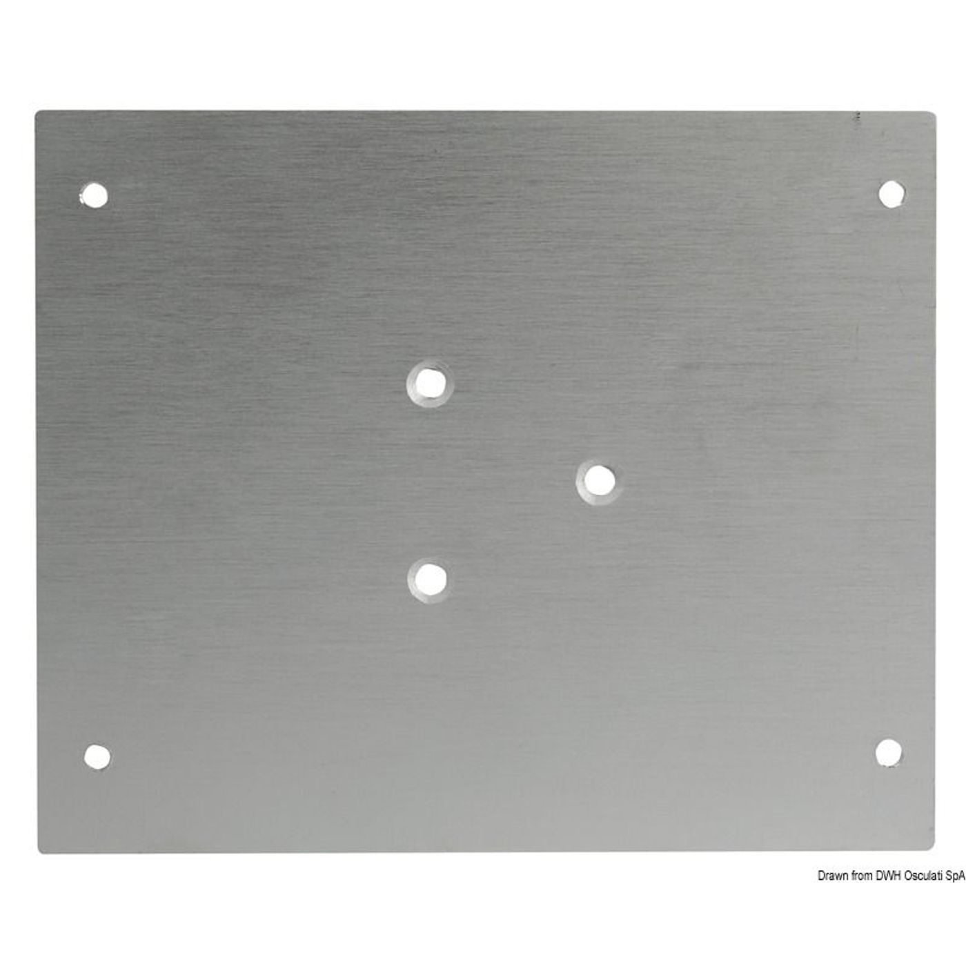 Monteringsplade til forskyder 680 x 560 mm