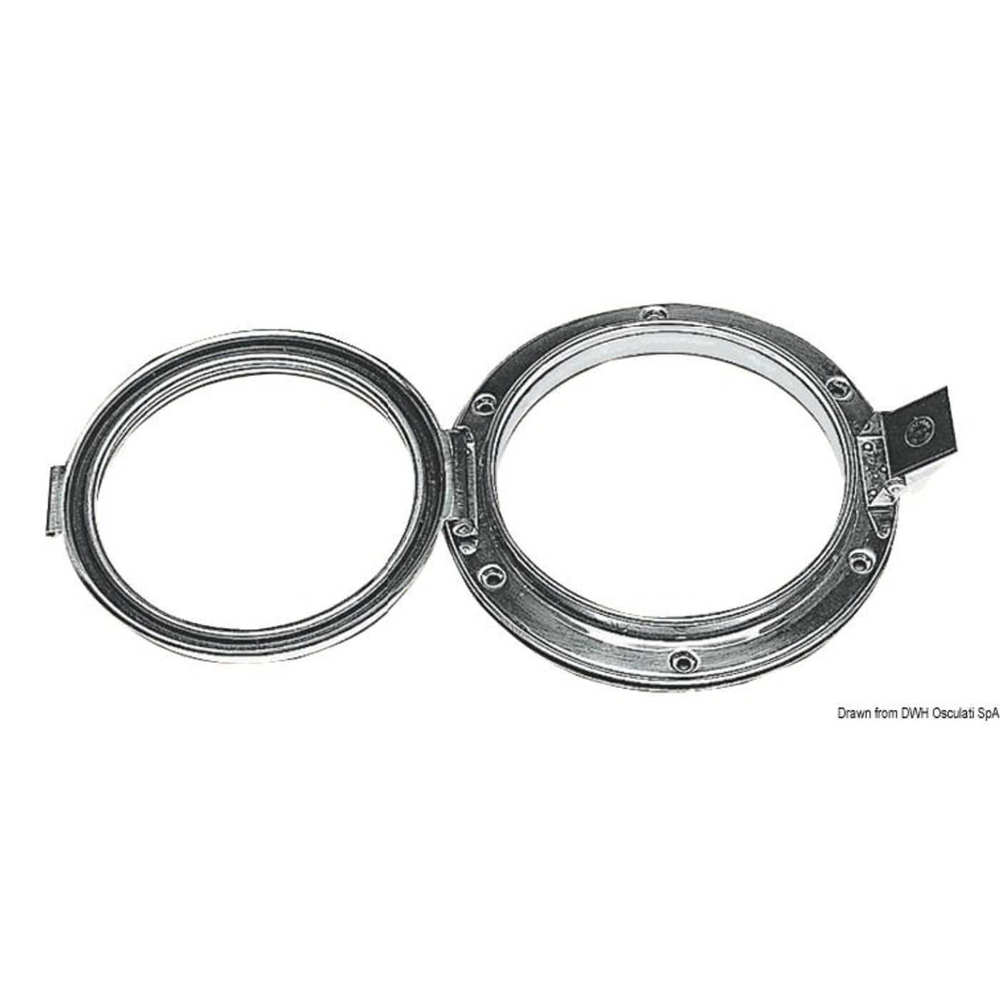 Vemefa koøje spejlpoleret SS 125 mm