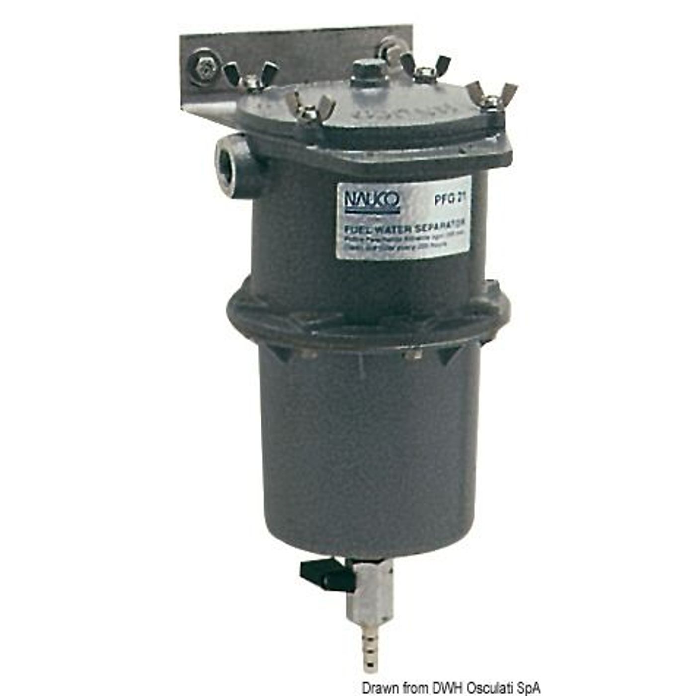 Centrifugalt forfilter 3/8"