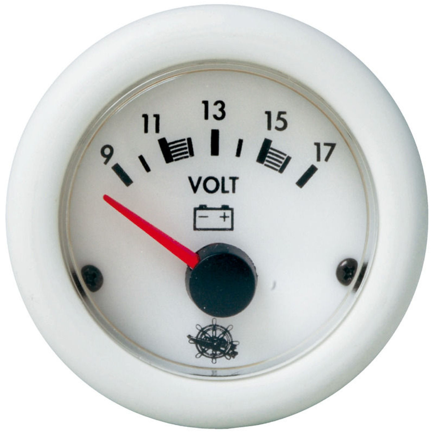 Guardian voltmeter hvid 10-16 V