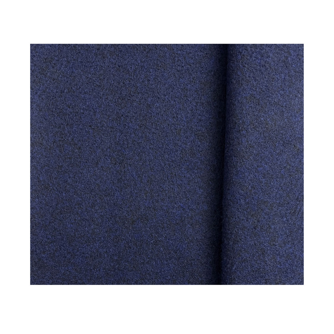 Nålfiltsmatta / Filtmatta, Inredningsmaterial till Båt & Bil, Blåmelerad, 2,5 mm, 133 cm x 2 m, Polypropylen, 360 gram/m2