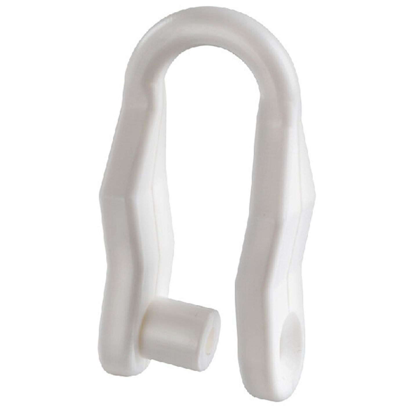 Sjækel hvid nylon Ø8mm, til skrue - 1327034