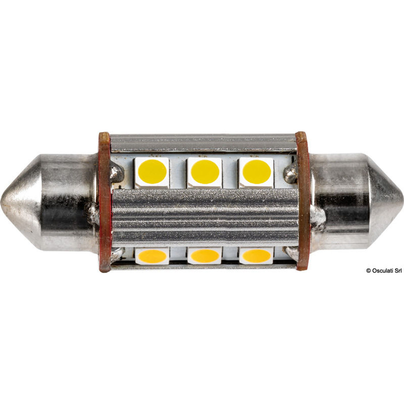 2 Festoon LED-pære 39 mm 3000K 12 LED 2 Festoon LED-pære 39 mm 3000K 12 LED