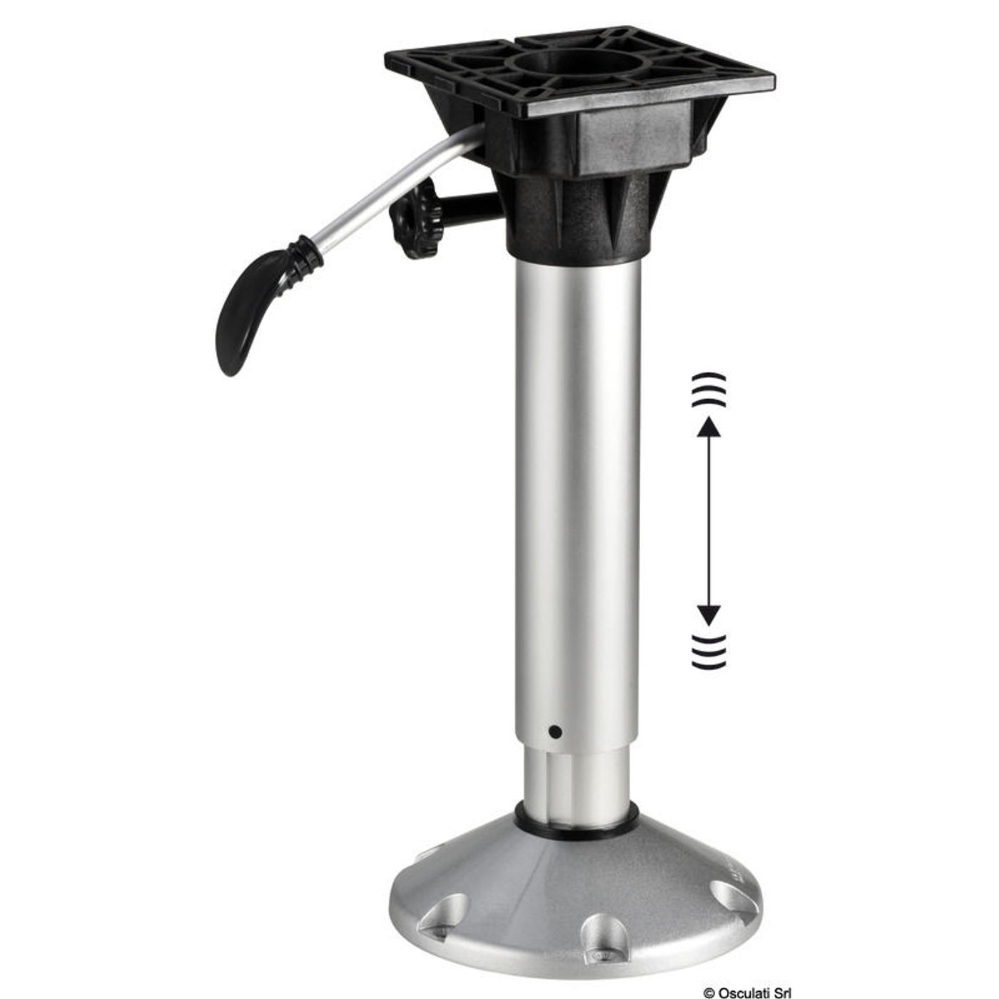 WAVERIDER stolepedestal med støddæmper 500/630 mm