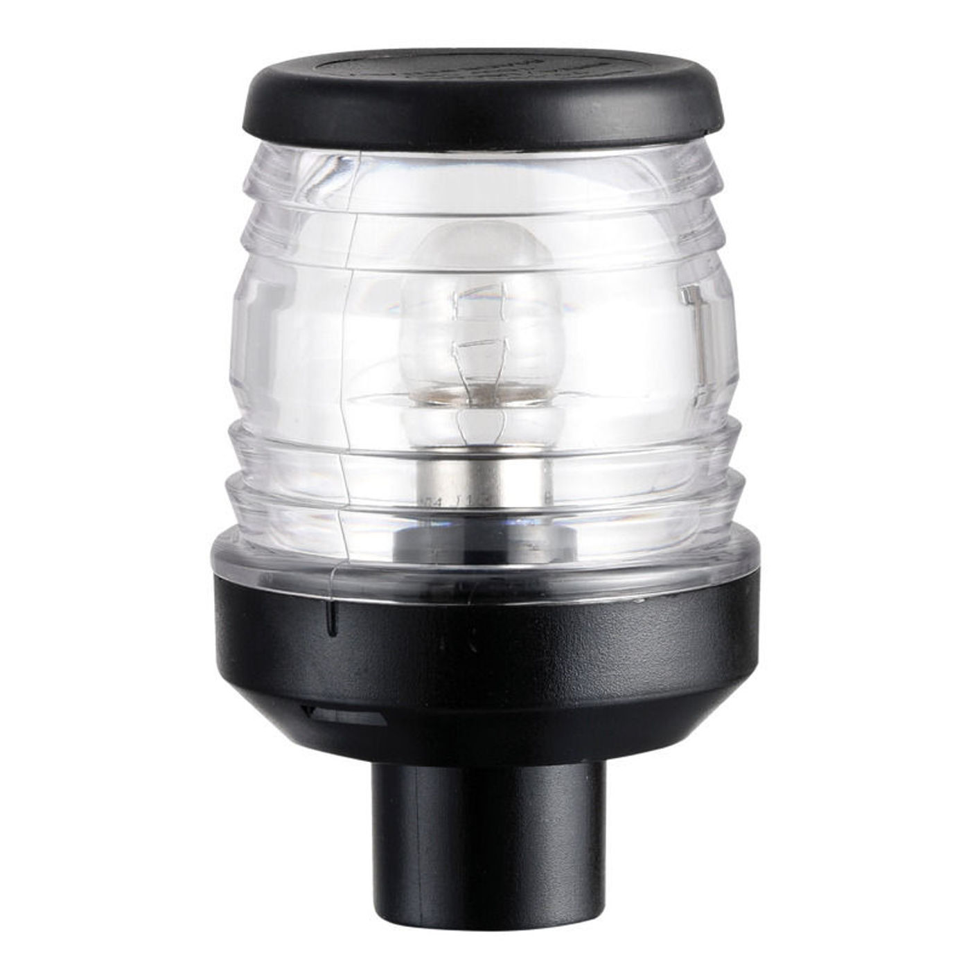 Classic 360° sort toplanterne med stang