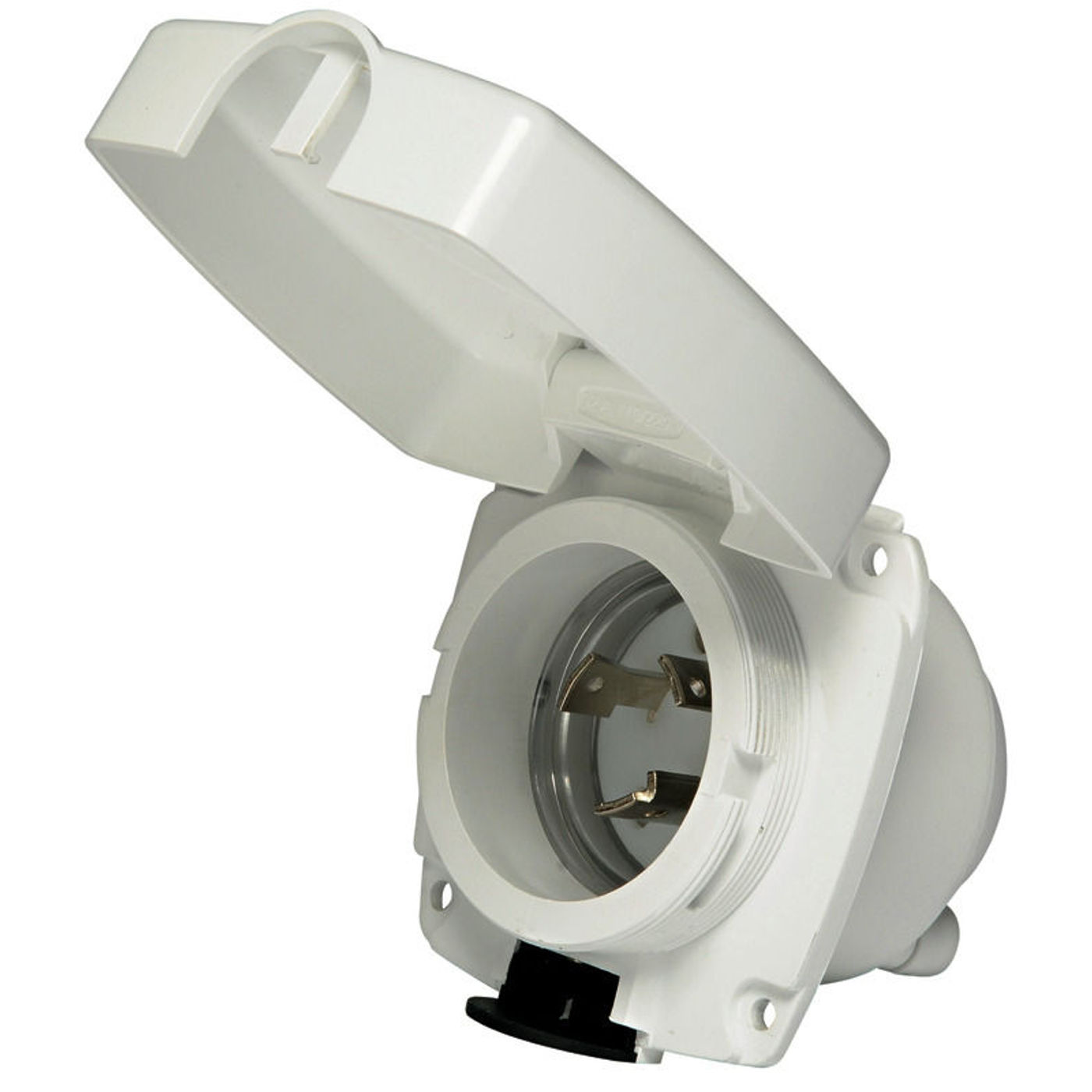 New Edge hvid stikkontakt 30 A